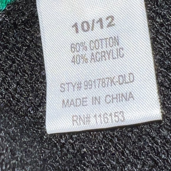 POOF GIRL Merry Christmas Elf Sweater Dress Size 10/12 - Picture 5 of 6